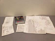 Vintage Commodore 64 Flight Simulator II CM-FS2 Manuals & Maps ONLY, No Disks picture