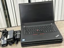 (Set of 3) Lenovo ThinkPad. T480 i5-8250U 1.6GHz 256GB SSD 8GB Backlit Win10 picture