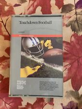 Vintage 1983 IBM PC PCjr Game Touchdown Football Complete In Box picture