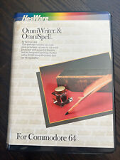 Commodore 64 Omniwriter And Omnispell VTG Word Processing Software Untested picture