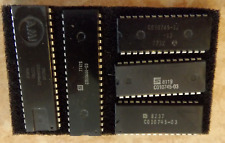 31 AUTHENTIC ATARI COMPUTER CHIPS + RARE ATARI PATCH From Atari Corp. Sunnyvale picture