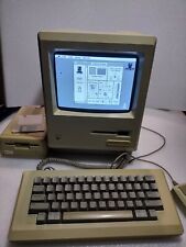 Vintage  Apple Macintosh 128K M0001 With  Keyboard, Mouse, FOR PARTS REPAIR  picture