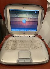 Vintage Apple Graphite Clamshell iBook G3 366mhz OS 9.2/10.4 Upgraded HD & RAM picture