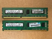 LOT OF 2 SAMSUNG 4GB 2Rx8 PC3-12800U DDR3 Desktop Memory RAM picture