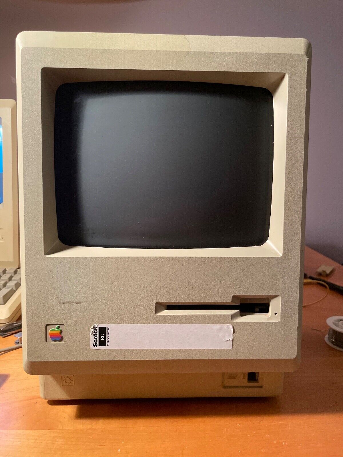Vintage Apple Macintosh Plus M0001A FOR PARTS/REPAIR 4MB RAM