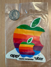 Vintage Apple Logo Decals / Stickers - Unused, in original package – Rare back? picture