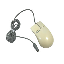 Vintage Genuine Microsoft PS/2 Ball Mouse 2.0 (PN 58264) 6ft Cord ~ TESTED WORKS picture