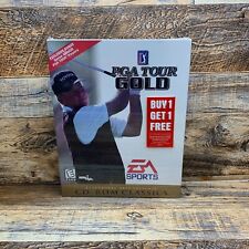 Vintage EA Sports PGA Tour Gold Windows 95 PC CD-ROM Big Box New picture