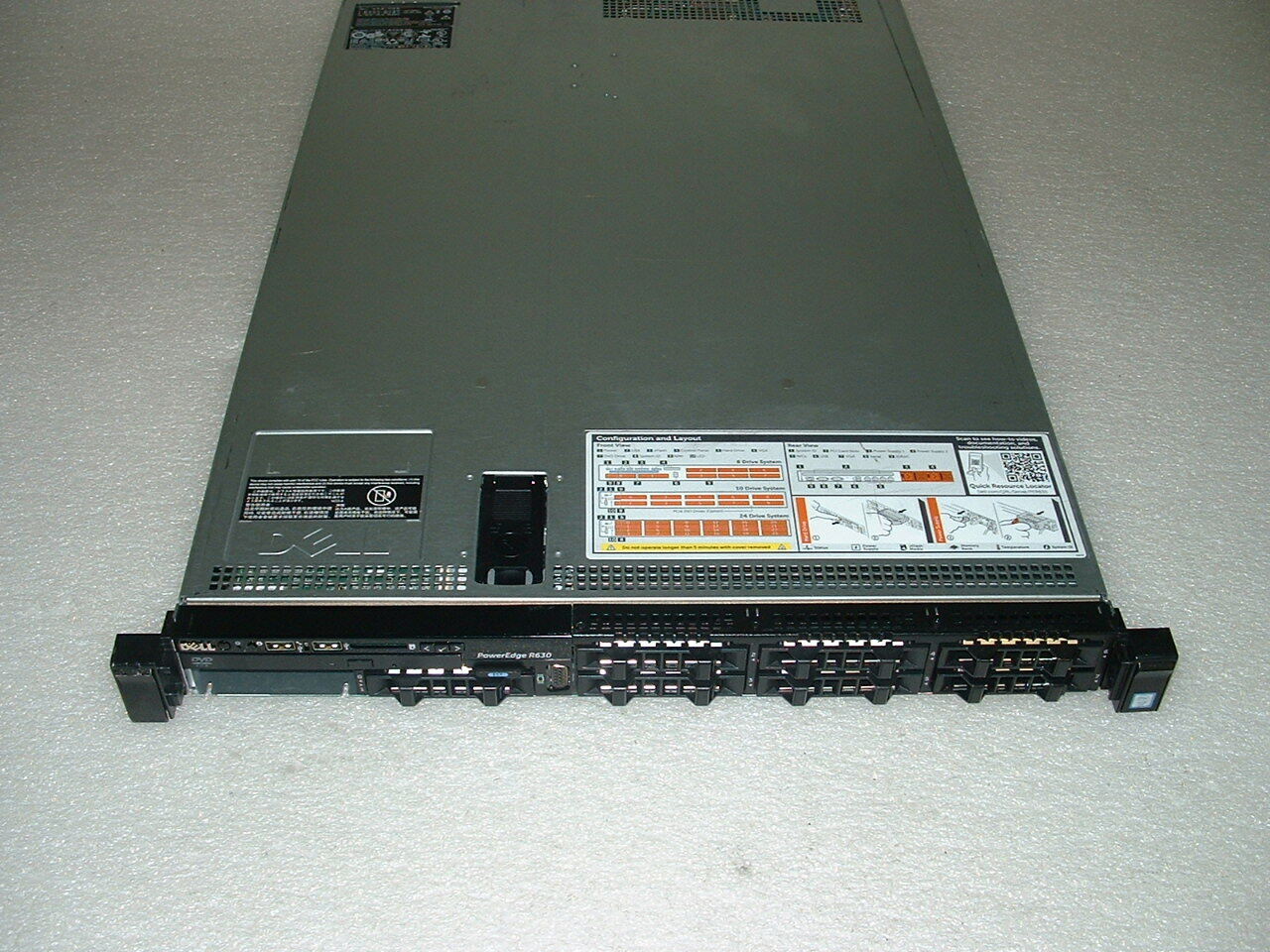 Dell Poweredge R630 2x Xeon E5-2678 v3 2.5ghz 24-Cores 64gb H730 DVD iDracEnt