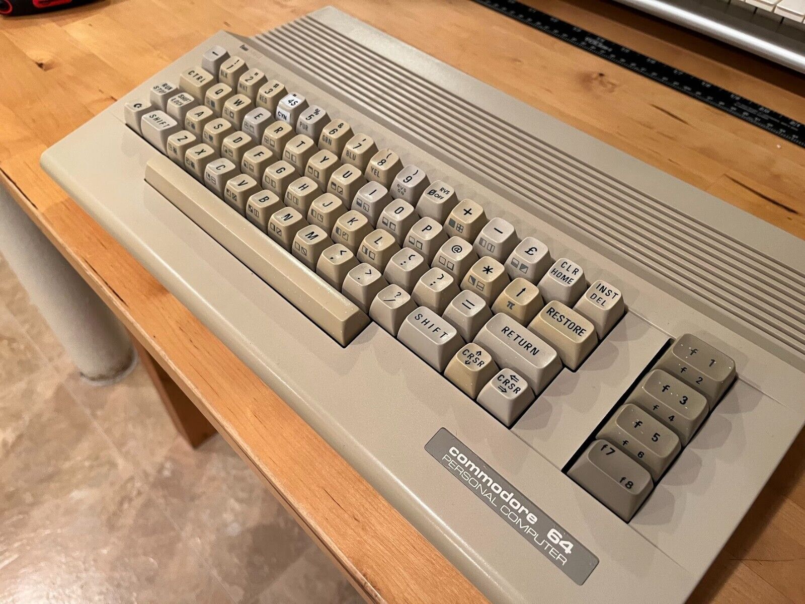 Commodore 64C Computer with 250466 longboard, WORKS Cleaned & Tested