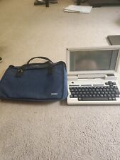 Vintage Retro Tandy 200 Vintage Portable Computer Laptop WORKS With Tandy Bag picture