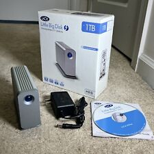 LaCie Little Big Disk Thunderbolt 1TB Wired External Hard Drive RAID Set picture
