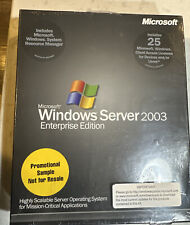 Vintage Microsoft Windows Server 2003 Enterprise Edition  picture