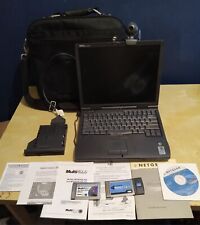Vintage Dell Latitude CPX MODEL PPX Laptop + Accessories Works Stuck At Password picture
