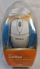*VINTAGE* NEW OLD STOCK RadioShack 3 Button PS/2 Scroll Mouse 26-3044 520 DPI  picture