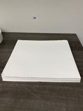 Vintage Dot Matrix Printer continuous Feed Paper 8.5 x 11 Approx 3/4 Inch Thick picture