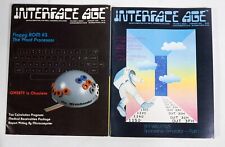 Vintage Interface Age Magazine Jan - June 1978 inc floppy ROM ST533 picture