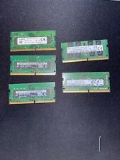 Lot of 5 - 8GB DDR4 Laptop memory (Mixed brands and speed) picture