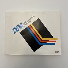 Vintage IBM RISC System/6000 RS/6000 1990 Book Pamphlet picture