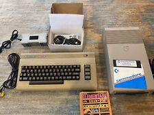 Commodore 64 Computer System working w/ 1541 Drive , video cable & New power picture