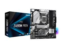 ASRock Z490M Pro4 LGA 1200 Intel Z490 SATA 6Gb/s Micro ATX Intel Motherboard picture