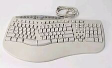 Vintage Tan ergonomic keyboard Compusa picture