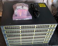 Lot of Cisco Catalyst WS-C3750-48PS-S 48 Port Ethernet Switches picture