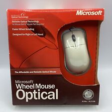 Vintage 2002 Microsoft Wheel Mouse Optical PC/Mac WO116722 PS/2 USB SEALED NEW picture