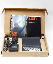Vintage Sinclair ZX81 Microcomputer Personal Computer in Box with Manuals BROKEN picture