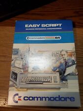 Vintage 1984 Easy Script Commodore 64 Advanced Word processor retro  picture