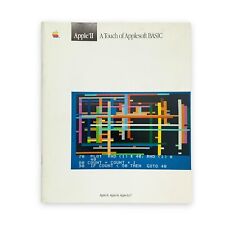 VTG 1986 Apple II A touch of AppleSoft BASIC Tutorial Manual #4 picture