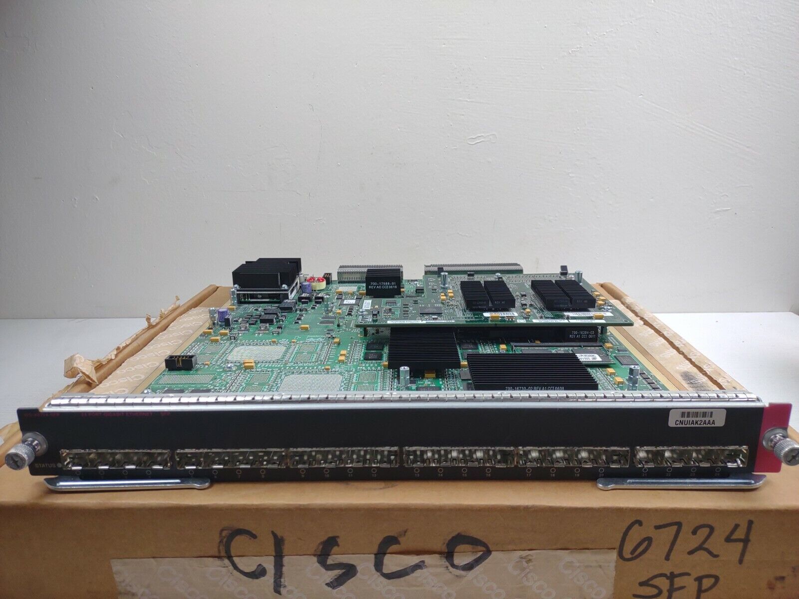 Cisco Catalyst 6500 WS-X6724-SFP 24-Port Gigabit SFP Ethernet Module