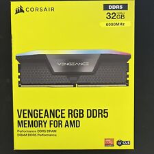 CORSAIR Vengeance RGB 32GB PC5-48000 (DDR5-6000) RAM Memory (CMH32GX5M2E6000C36) picture