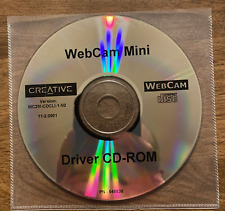 Creative Webcam Mini Driver Compact Disc CD-ROM 2001 WC3M-CDCLI-1-N2 Vintage picture