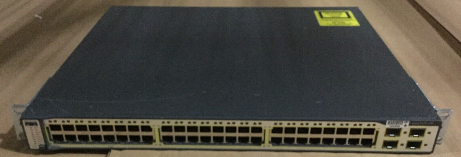 Cisco Catalyst WS-C3750-48PS-S V06 / 3750 Series 48x PoE RJ45 4x SFP+ Switch