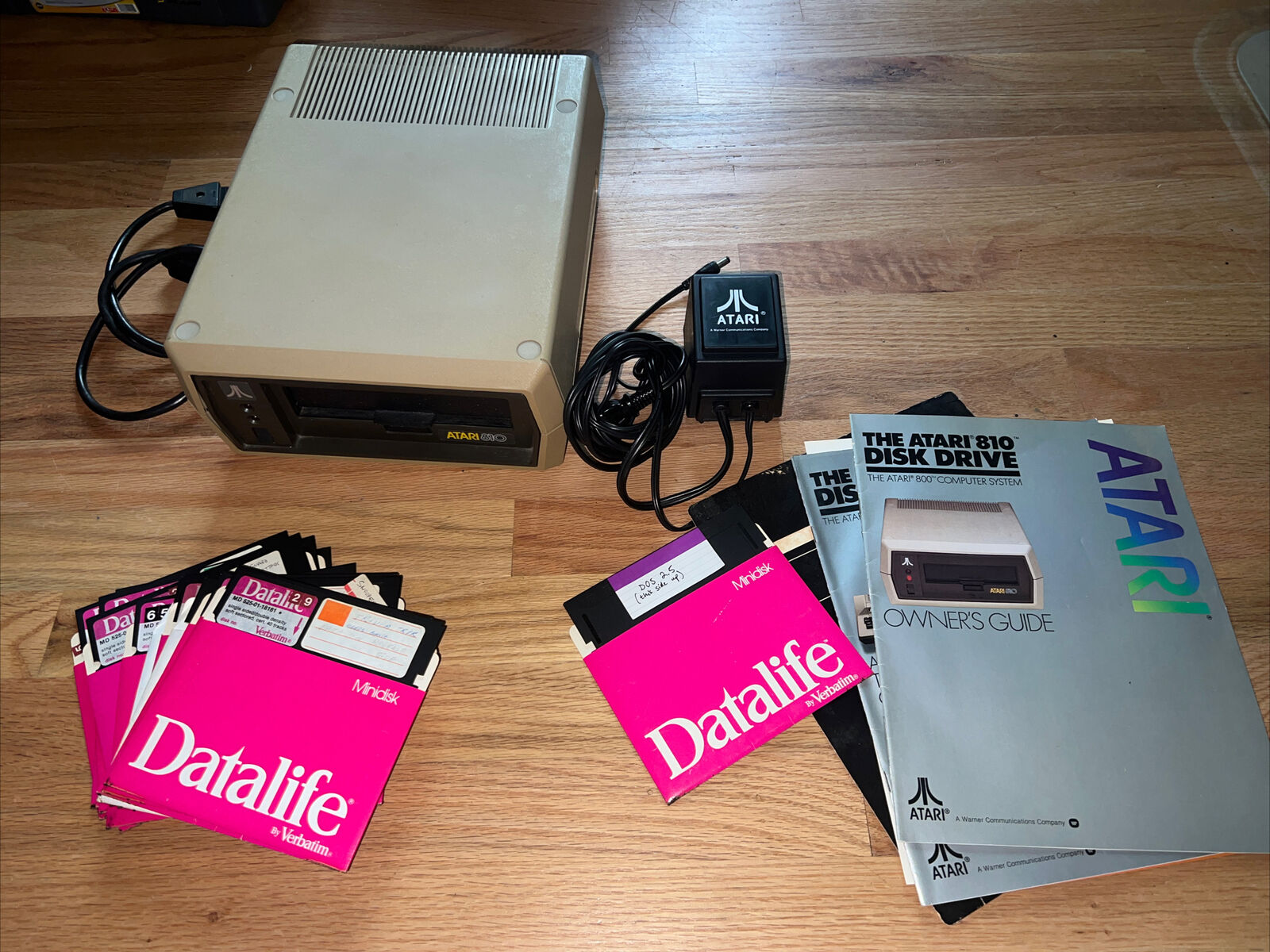 Atari 810 Diskette Drive For Atari 800 XL 130XE 65XE 1200XL