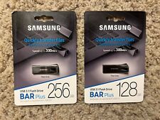 SAMSUNG 128GB + 256GB BAR Plus (Metal) USB 3.1 Flash Drives, Speed Up to 300MB/s picture