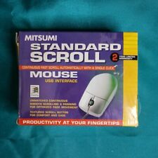 Vintage Mitsumi Standard Scroll 3 Button USB Mouse (New NOS) picture