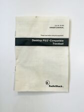 Radio Shack Desktop PS/2- Compatible Trackball Owners Manual 26-393 Vintage 1996 picture