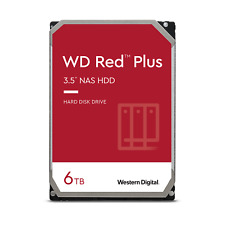 Western Digital 6TB WD Red Plus NAS HDD, Internal 3.5'' Hard Drive - WD60EFZX picture