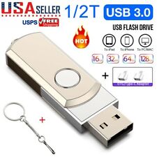 2TB 1TB USB Flash Drive Metal U Disk Memory Stick Pen PC Laptop Storage Backup picture