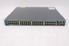 Cisco Catalyst WS-C2960S-48LPD-L 48 Port PoE+ Gigabit Ethernet Network Switch picture