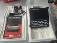 RARE VINTAGE 1980s TIMEX SINCLAIR 1000 PERSONAL HOME COMPUTER WITH 16K MODULE picture