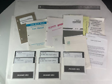 Vintage Packard Bell Lot MS-DOS 3.3, GW-Basic, Utilities, Drivers, PC Software picture