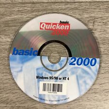 Vintage Quicken Basic 2000 Disc Only CD-ROM for Windows 95/98/NT picture