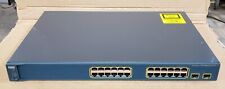 Cisco Catalyst 3560 (WS-C3560-24PS-S) 24 Port Ethernet Switch POE picture