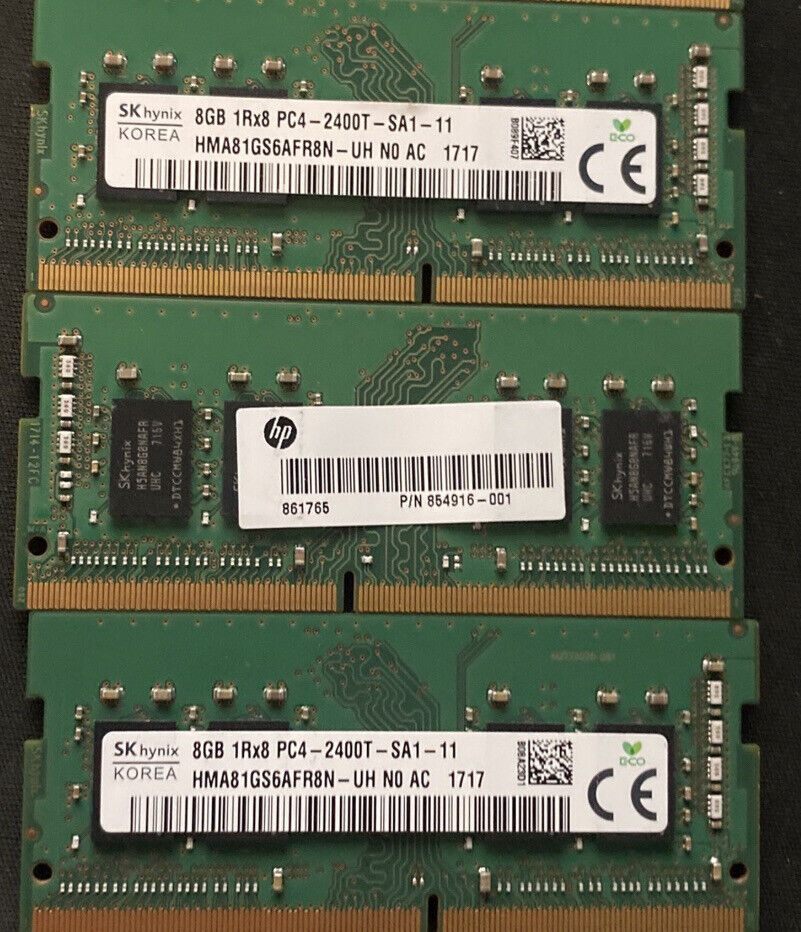 SK Hynix 8GB PC4-2400T DDR4 2400MHz SODIMM Laptop Memory RAM