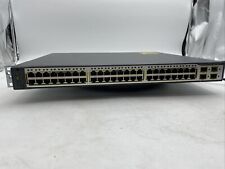Cisco Catalyst C3750G-48PS-S PoE-48 4xSFP Gigabit Network Switch MW3G4 picture