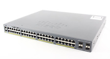 Cisco Catalyst 2960-X Series 48 Port Gigabit Switch WS-C2960X-48FPS-L V02 (OC) picture