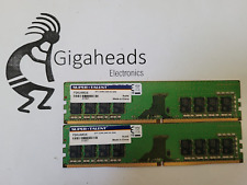 Pair Super Talent 16GB (8GBx2) DDR4-2400MHz PC4-19200 Non-ECC Desktop Memory picture